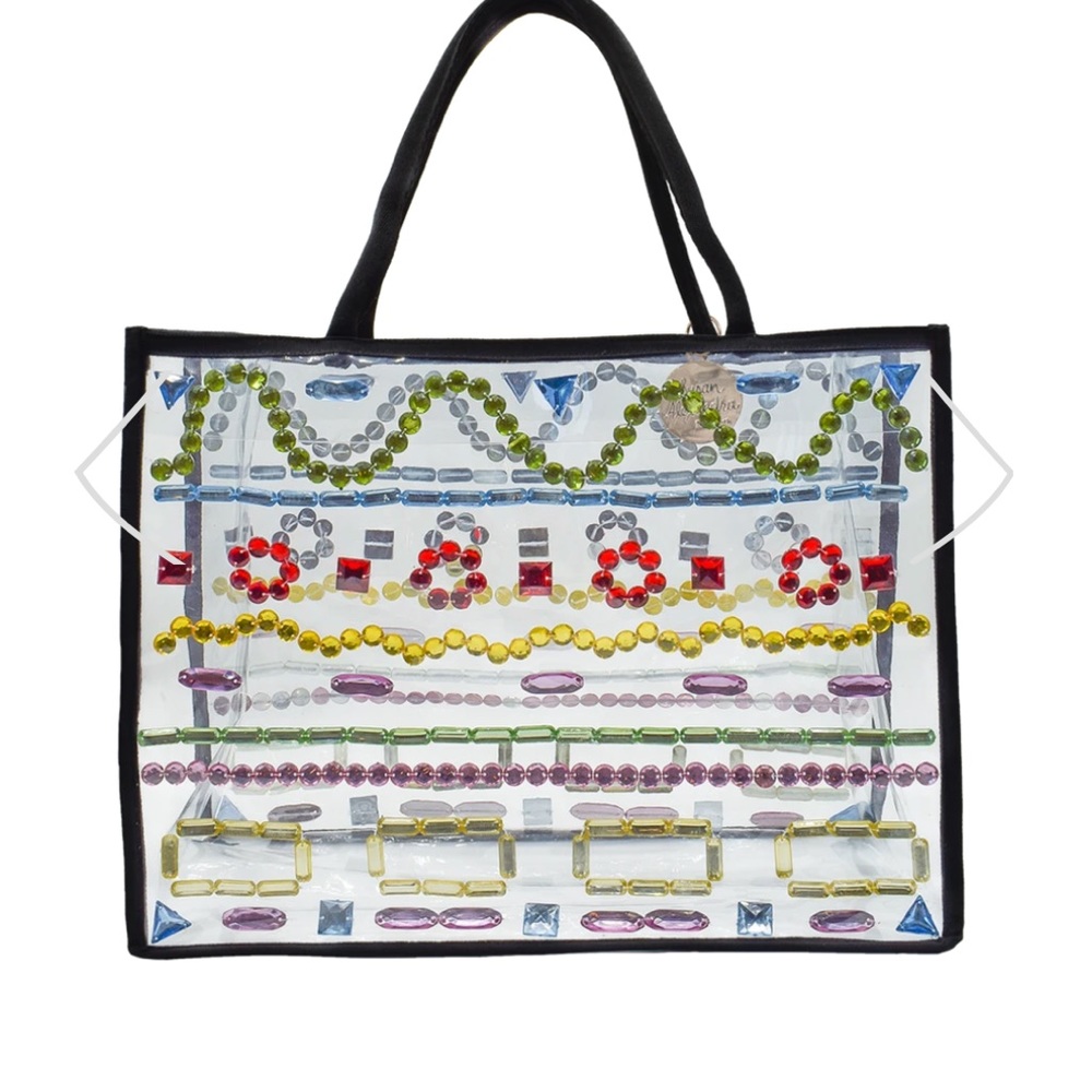 Susan Alexandra x Sonicare NWT bejewled travelina tote bag